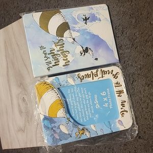 Dr. Seuss picture frame and journal